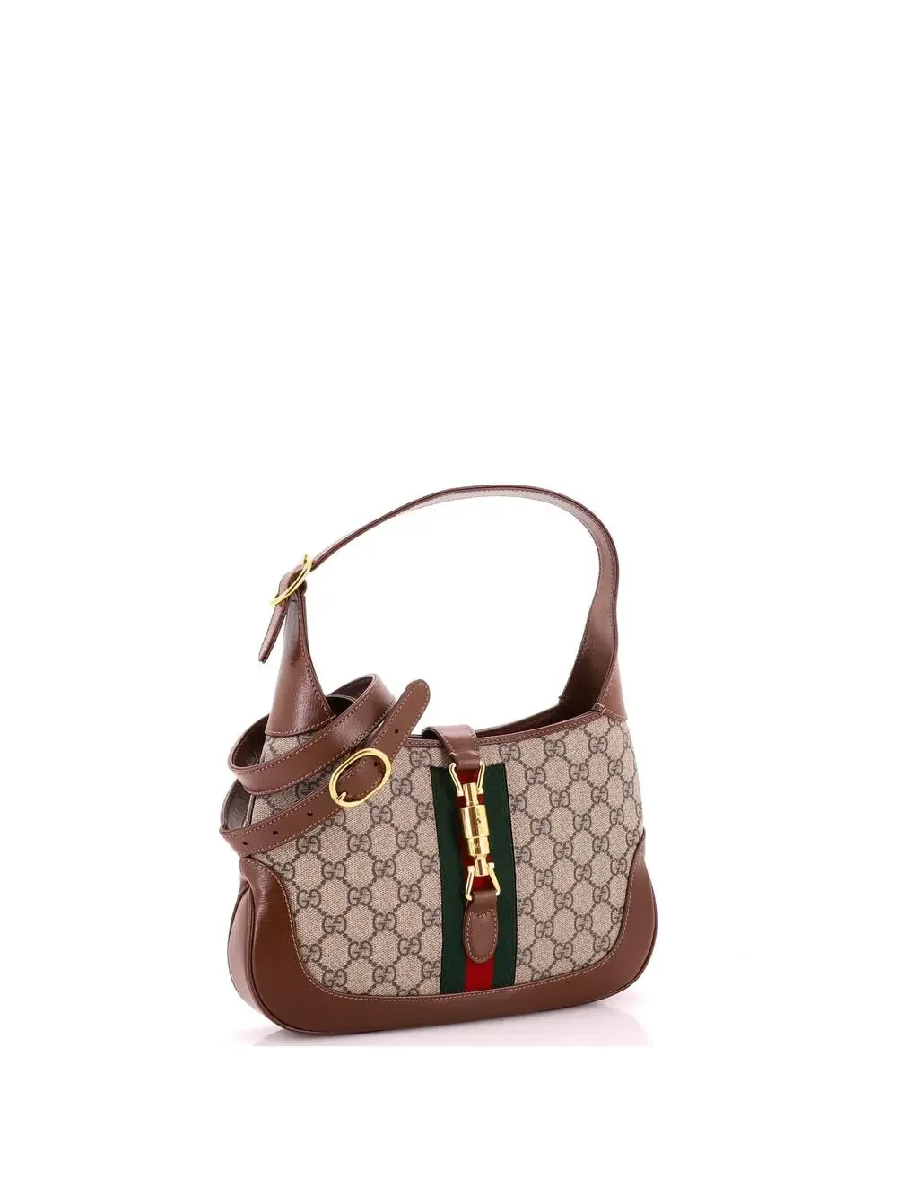 Gucci Jackie Hobo Gg Coated Canvas #331525G23B